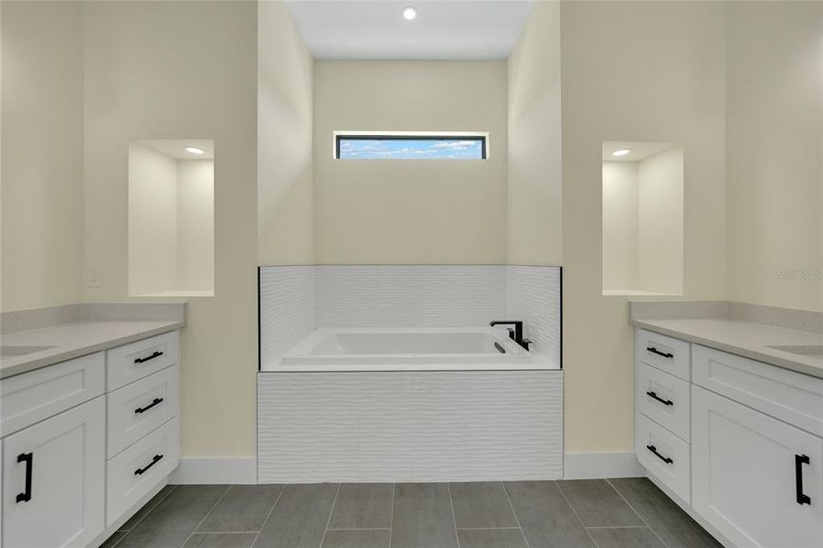 Furnished interior view inside a new home in , Cape Coral (Image 9). Furnished interior view inside a new home in , Cape Coral (Image 9).