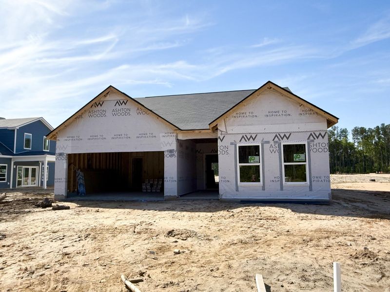 In-progress construction of a new home in , Summerville, SC (Image 9).