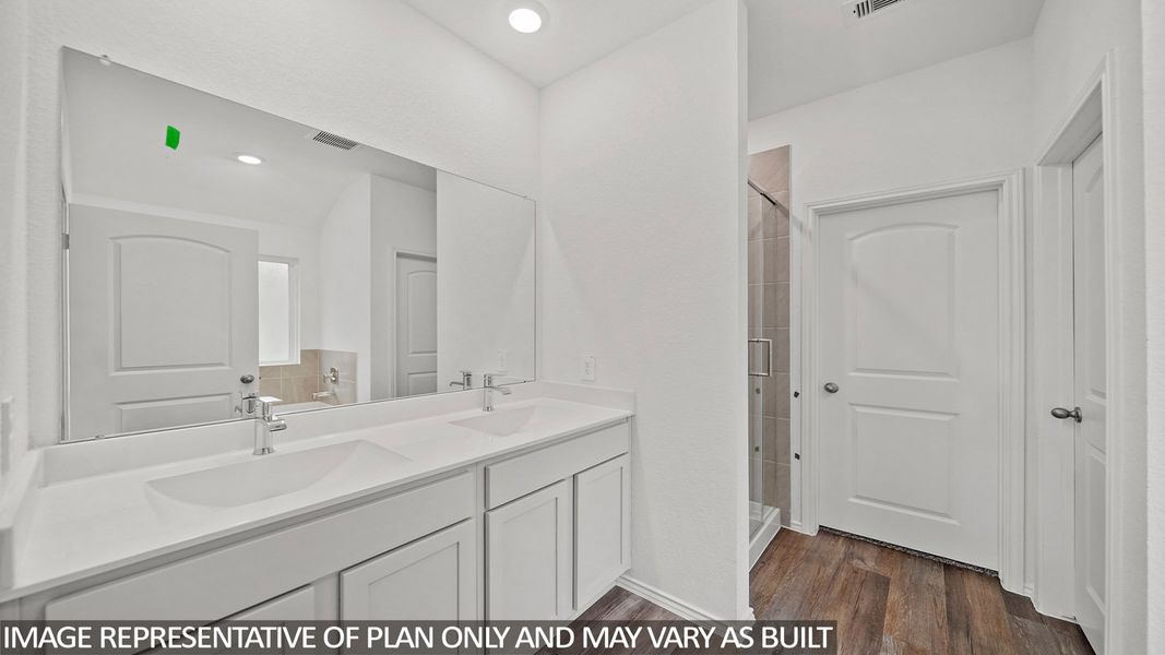 Furnished interior view inside a new home in Porters Mill, New Caney (Image 7).