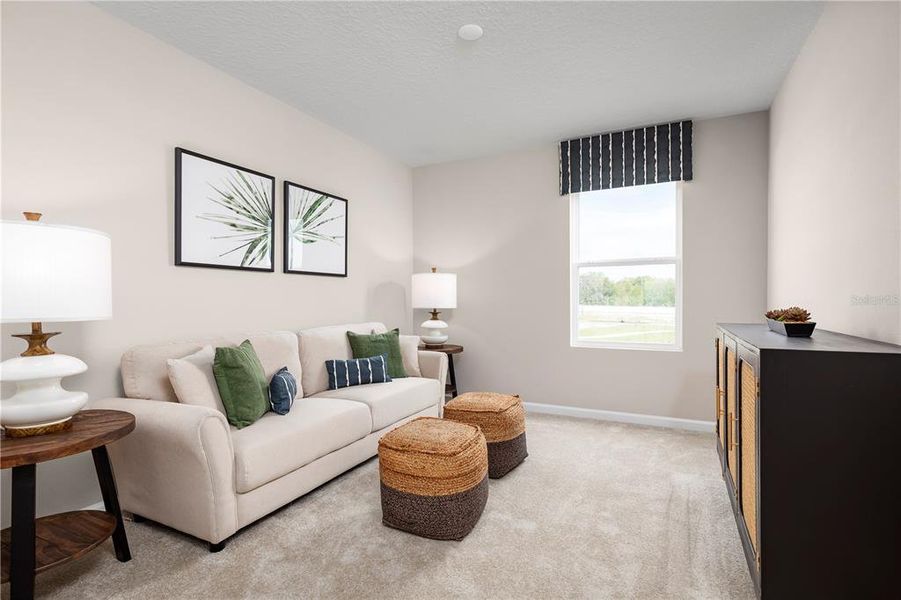 Furnished interior view inside a new home in Crystal Lake Preserve, Dundee (Image 11). Furnished interior view inside a new home in Crystal Lake Preserve, Dundee (Image 11).
