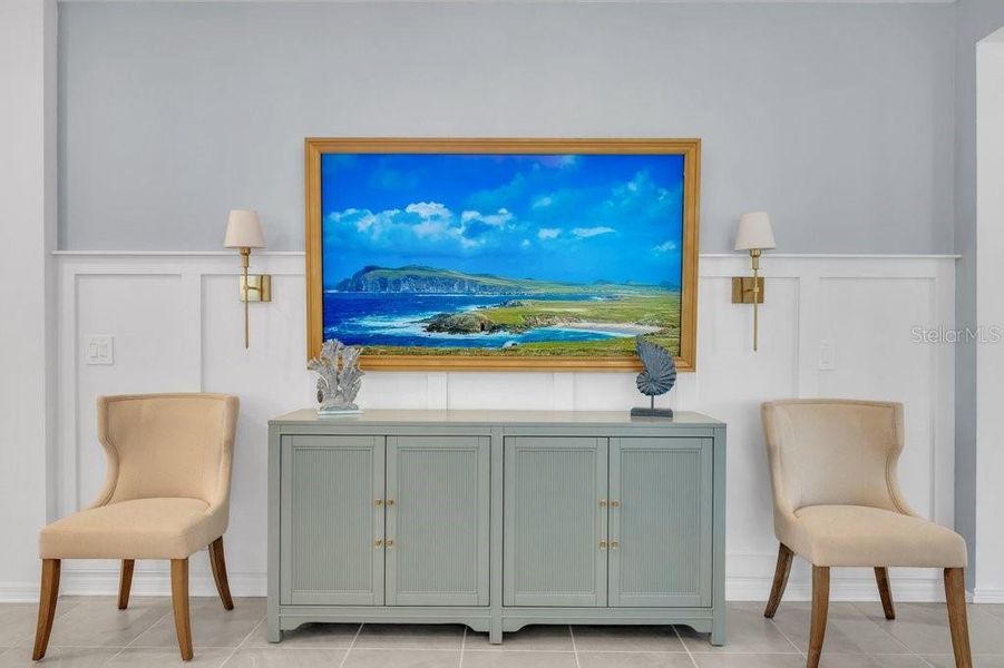 Furnished interior view inside a new home in , Sarasota (Image 32).