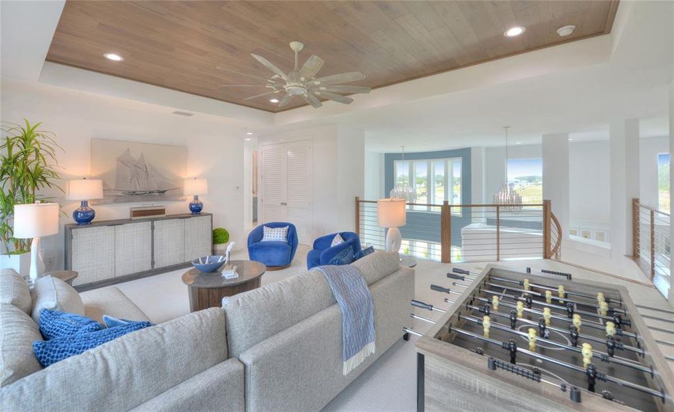 Furnished interior view inside a new home in Veranda Bay, Flagler Beach (Image 14).