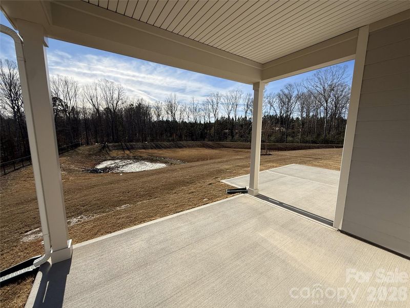 Exterior details and patio area of a home in Kinsdale, Lancaster (Image 19).
