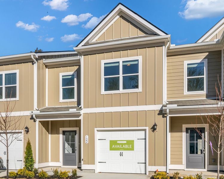 Front exterior of a new home in Ironhorse, Dickson, TN, highlighting curb appeal (Image 27).