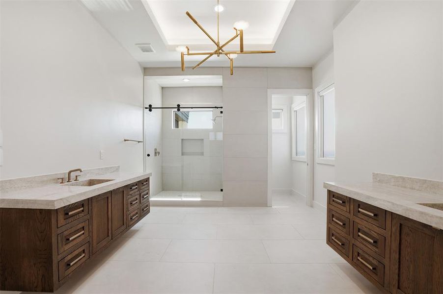 Furnished interior view inside a new home in , Fort Worth (Image 5). Furnished interior view inside a new home in , Fort Worth (Image 5).