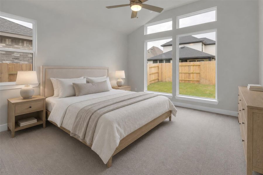 Furnished interior view inside a new home in Midline, Webster (Image 14).