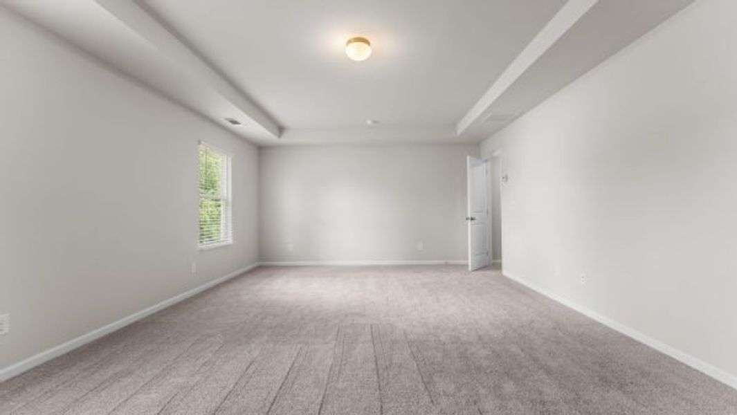Representative unfurnished interior of a home built from the Turner by Piedmont Residential in Owen Preserve, Canton (Image 11).