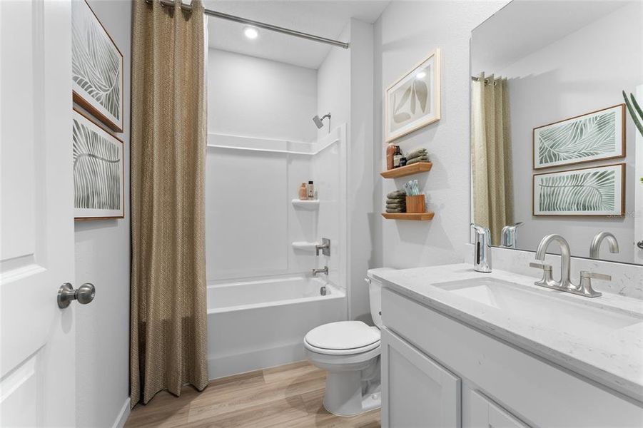 Furnished interior view inside a new home in The Cypress Series at Reserve East, Flagler Beach (Image 38). Furnished interior view inside a new home in The Cypress Series at Reserve East, Flagler Beach (Image 38).