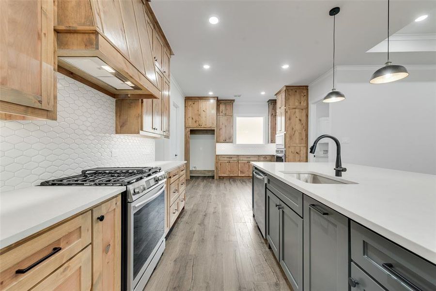 Furnished interior view inside a new home in Lincoln Pointe, Van Alstyne (Image 7). Furnished interior view inside a new home in Lincoln Pointe, Van Alstyne (Image 7).