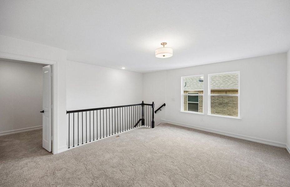 Spacious, unfurnished interior of a new home in Wilson Creek Meadows, Celina (Image 15). Spacious, unfurnished interior of a new home in Wilson Creek Meadows, Celina (Image 15).