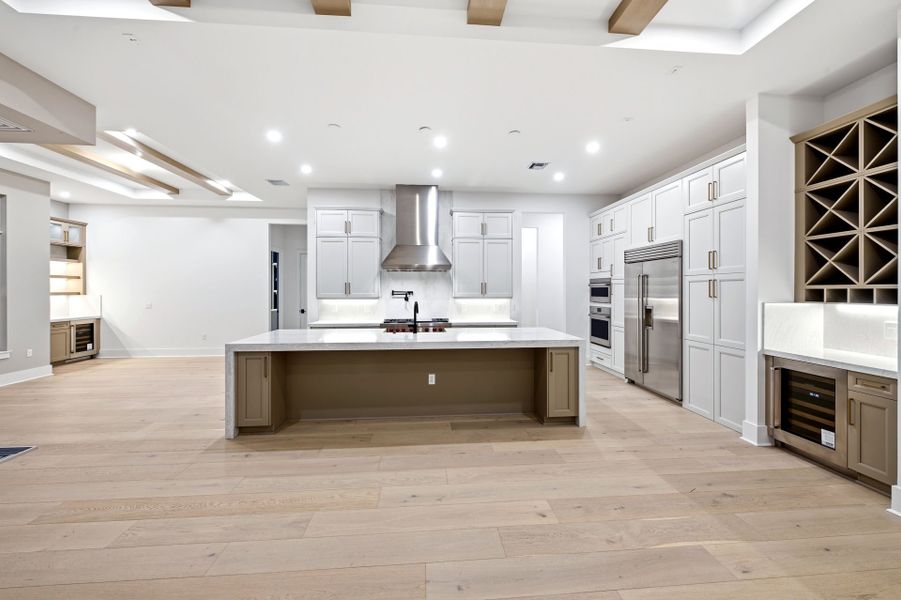 Furnished interior view inside a new home in Bridgewater, Jupiter (Image 18).