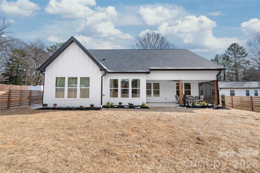 Exterior details and patio area of a home in , Waxhaw (Image 4). Exterior details and patio area of a home in , Waxhaw (Image 4).