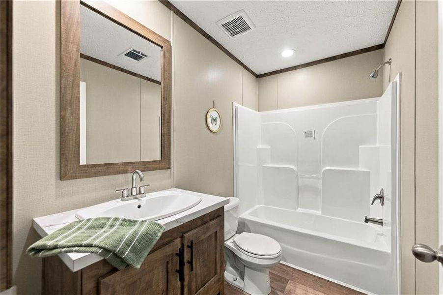 Furnished interior view inside a new home in , Clarkesville (Image 17).