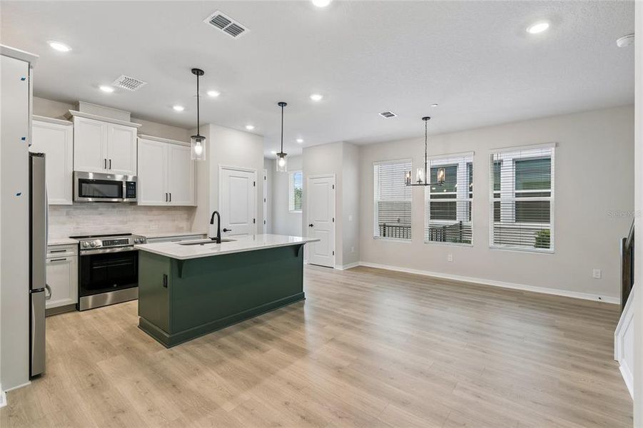 Furnished interior view inside a new home in , Orlando (Image 10). Furnished interior view inside a new home in , Orlando (Image 10).