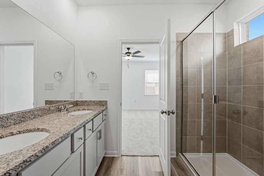 Furnished interior view inside a new home in Lisso, Pflugerville (Image 5).