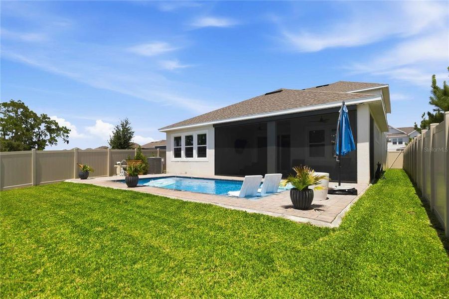 Exterior details and patio area of a home in , Winter Garden (Image 21). Exterior details and patio area of a home in , Winter Garden (Image 21).