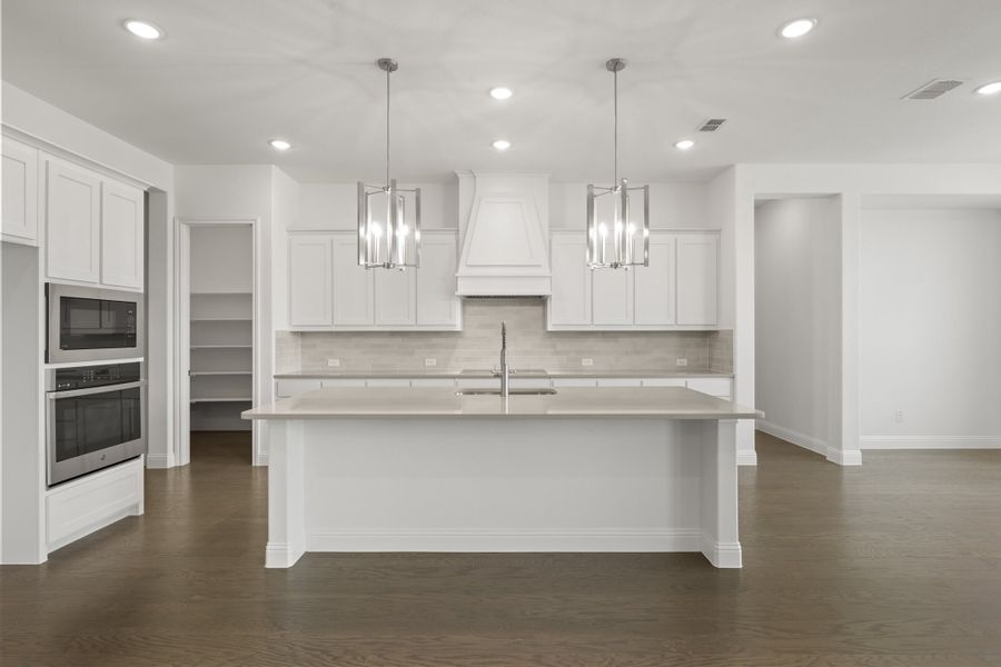 Furnished interior view inside a new home in Mockingbird Hills - Premiere Series, Joshua (Image 5).