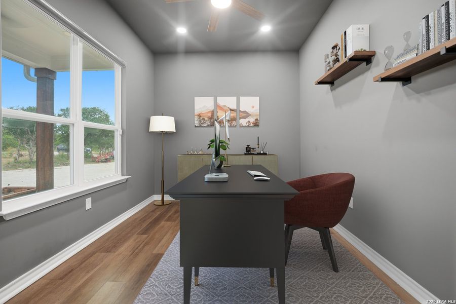 Furnished interior view inside a new home in , San Antonio (Image 13).