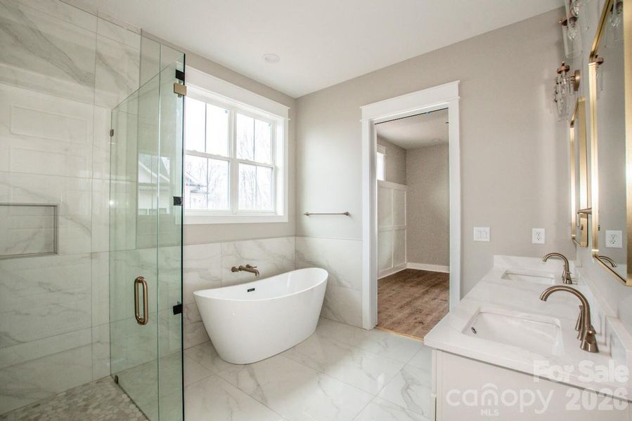 Furnished interior view inside a new home in , Mooresville (Image 16).