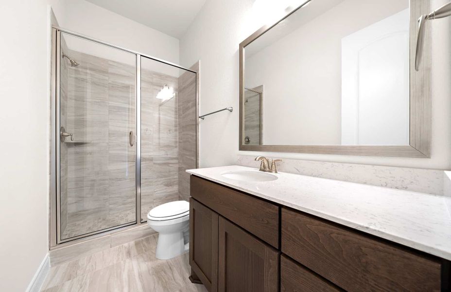 Representative furnished interior of a home built from the 3070AU by Ravenna Homes in Audubon 60′, Magnolia (Image 20).