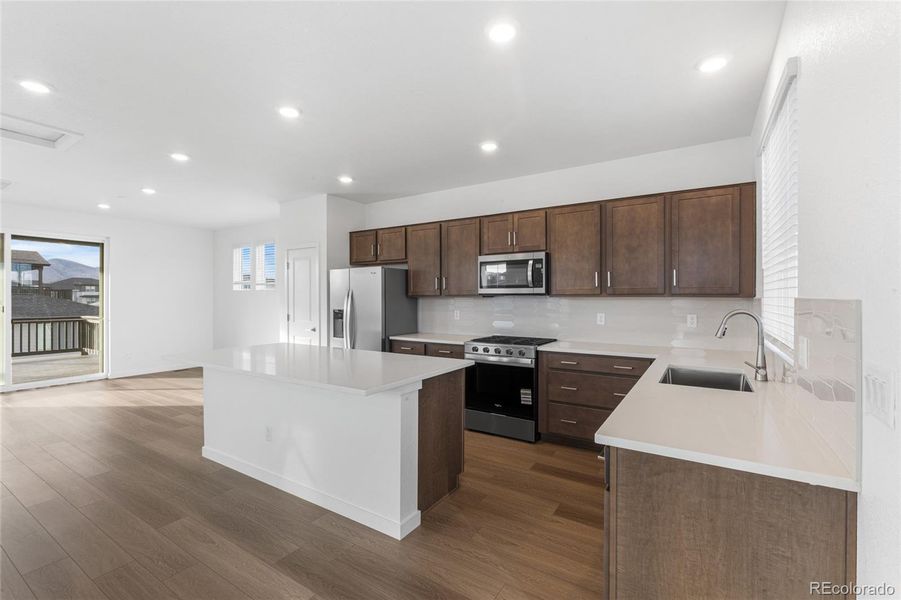 Furnished interior view inside a new home in Sterling Ranch Apex Collection, Littleton (Image 6).