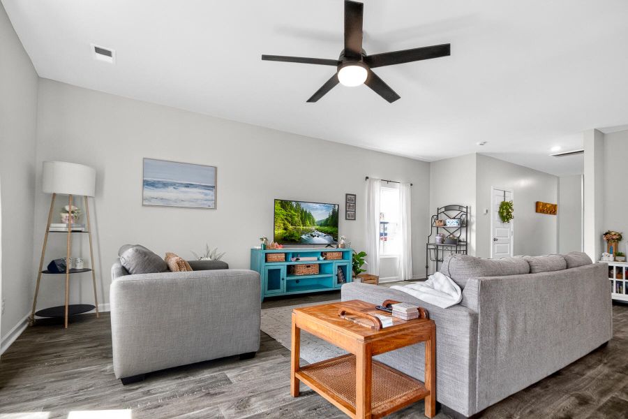 Furnished interior view inside a new home in Lindera Preserve at Cane Bay Plantation, Summerville (Image 9).