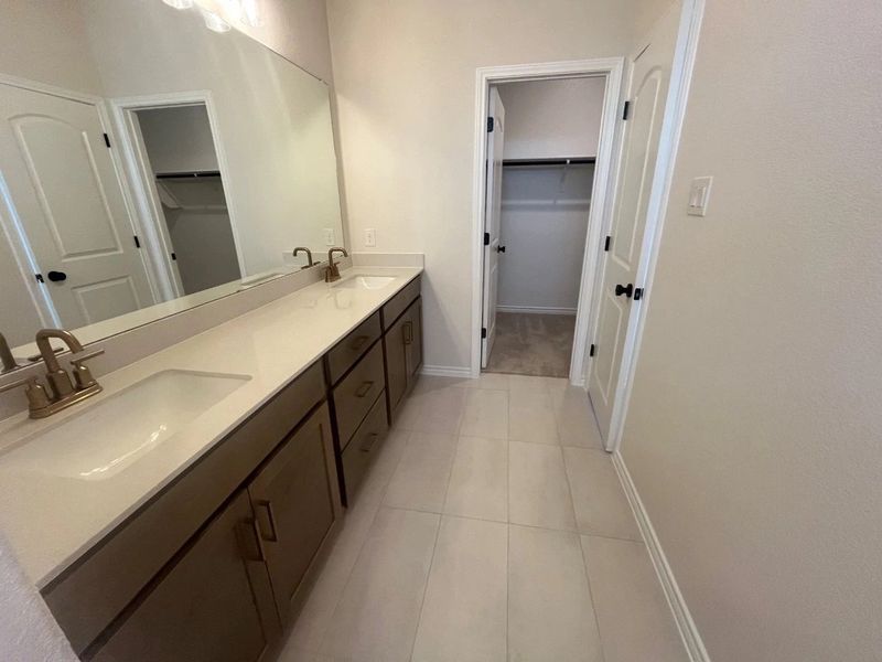 Furnished interior view inside a new home in Lariat, Liberty Hill (Image 9).