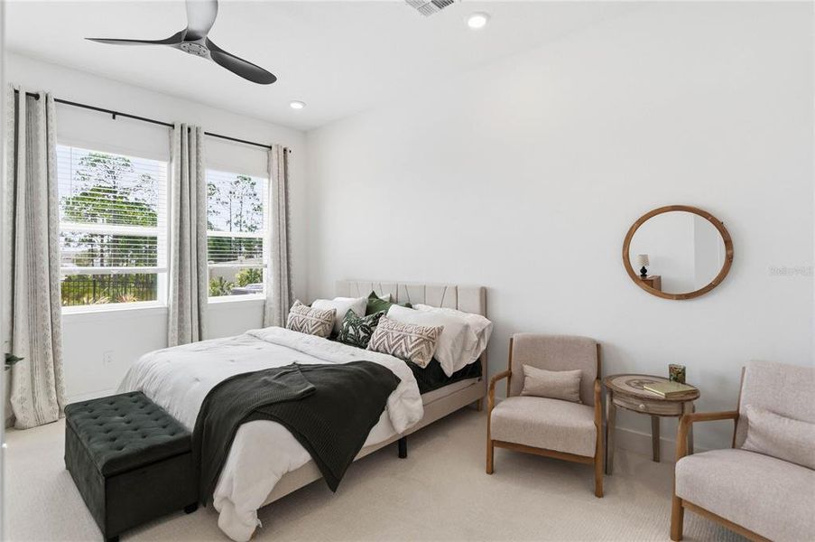 Furnished interior view inside a new home in , Winter Garden (Image 15). Furnished interior view inside a new home in , Winter Garden (Image 15).
