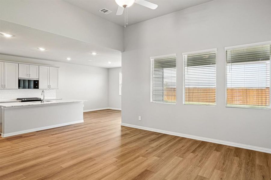 Spacious, unfurnished interior of a new home in Lakehaven - Premier Series, Farmersville (Image 26). Spacious, unfurnished interior of a new home in Lakehaven - Premier Series, Farmersville (Image 26).