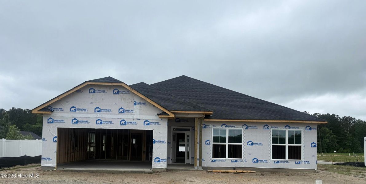 In-progress construction of a new home in Summer Place, Grimesland, NC (Image 21). In-progress construction of a new home in Summer Place, Grimesland, NC (Image 21).
