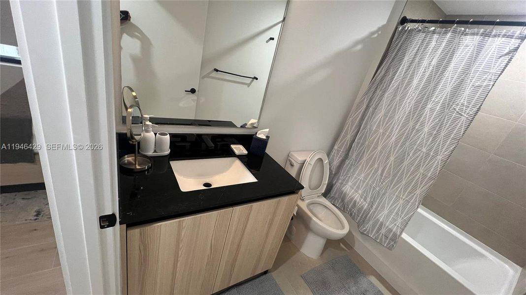 Furnished interior view inside a new home in , Miami (Image 8).