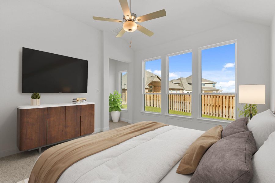 Primary Bedroom - Virtually Staged