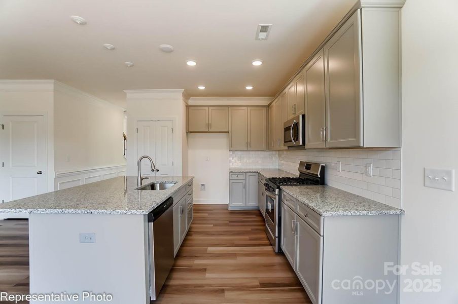 Furnished interior view inside a new home in Ashton Park, Monroe (Image 11).