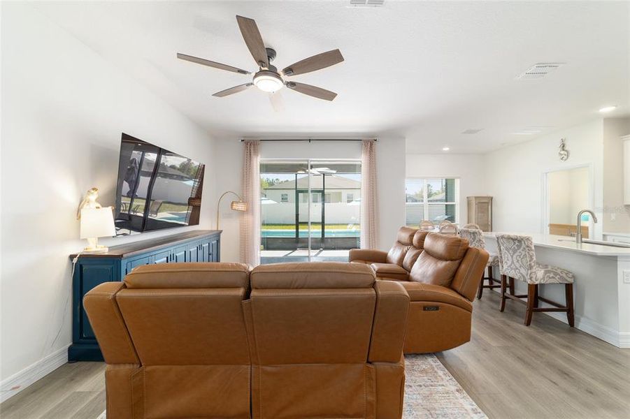 Furnished interior view inside a new home in , Ocala (Image 63). Furnished interior view inside a new home in , Ocala (Image 63).