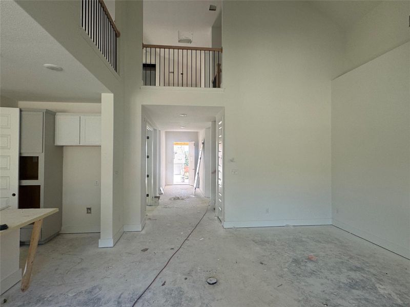 Family Room to Entry of Home