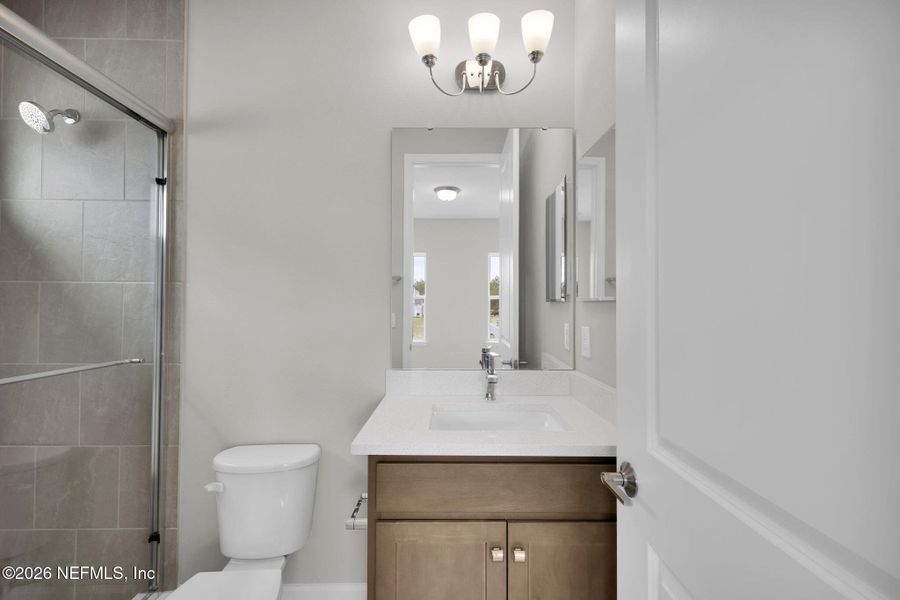 Furnished interior view inside a new home in Seabrook Village at Seabrook, Nocatee (Image 13).