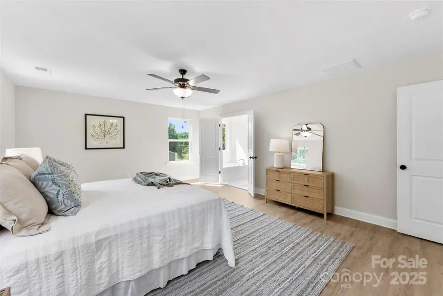 Furnished interior view inside a new home in , Charlotte (Image 10).