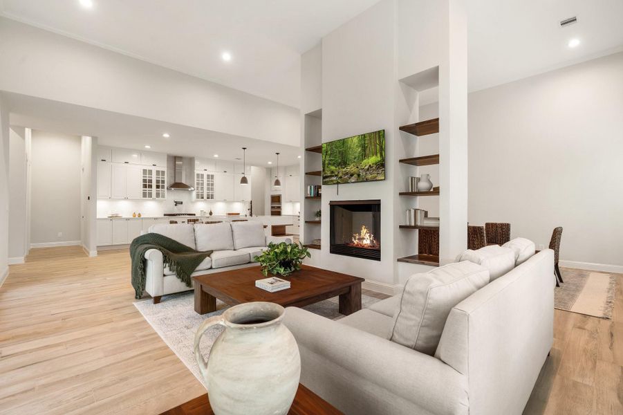 Furnished interior view inside a new home in , Tomball (Image 7). Furnished interior view inside a new home in , Tomball (Image 7).