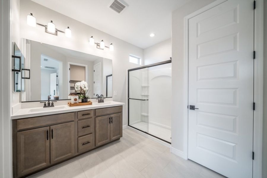 Furnished interior view inside a new home in Hawes Crossing, Mesa (Image 11).
