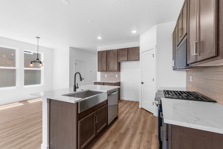 Representative furnished interior of a home built from the Bloom Series - Wallflower by Brightland Homes in Granary, Johnstown (Image 13). Representative furnished interior of a home built from the Bloom Series - Wallflower by Brightland Homes in Granary, Johnstown (Image 13).