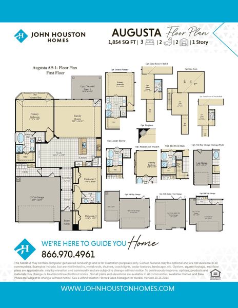 Augusta A9-1 Floor Plan