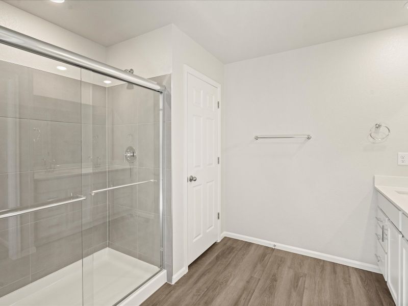 Furnished interior view inside a new home in Lorson Ranch : The Springs Collection, Colorado Springs (Image 5).