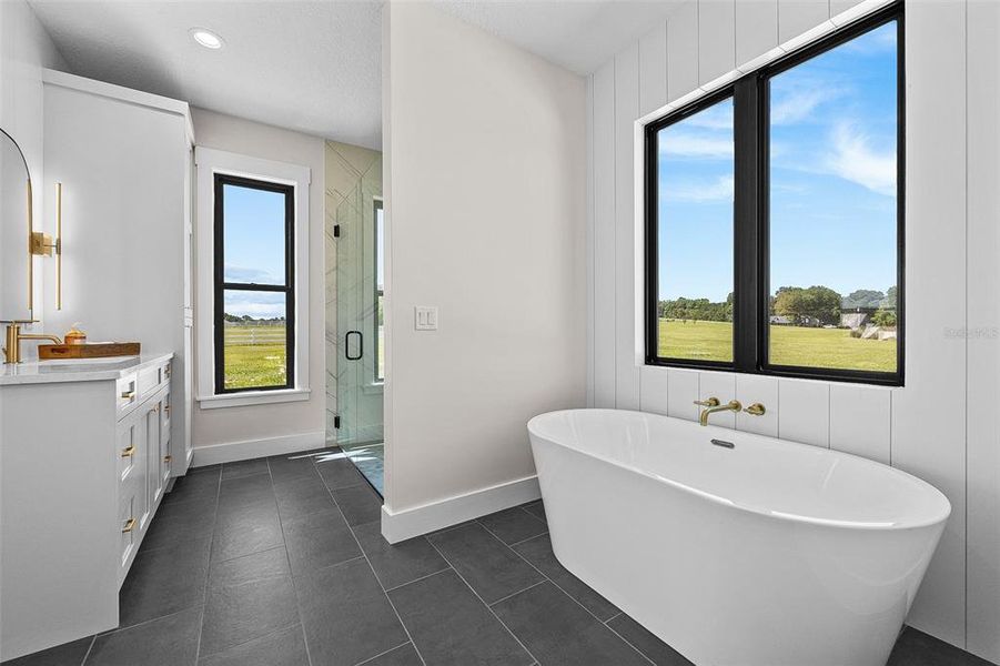 Furnished interior view inside a new home in , Lake City (Image 37).