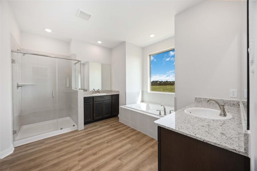 Furnished interior view inside a new home in Blue Jay's Landing, Needville (Image 9).