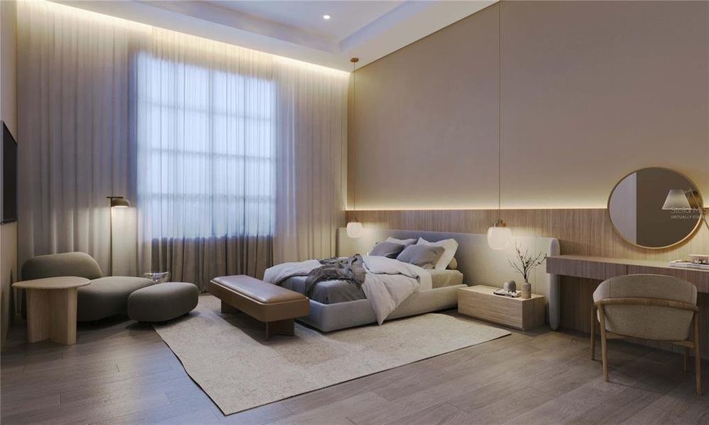 Furnished interior view inside a new home in , Montverde (Image 16).