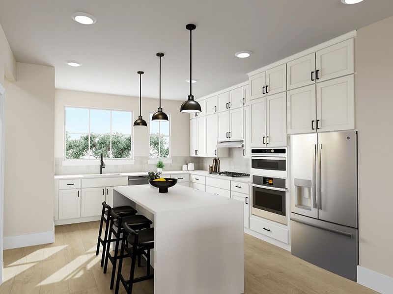 Representative furnished interior of a home built from the Duncan by Tri Pointe Homes in Old Town Village, Waxhaw (Image 11).