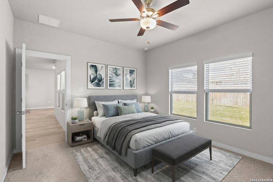 Furnished interior view inside a new home in Summerlin, Castroville (Image 7). Furnished interior view inside a new home in Summerlin, Castroville (Image 7).