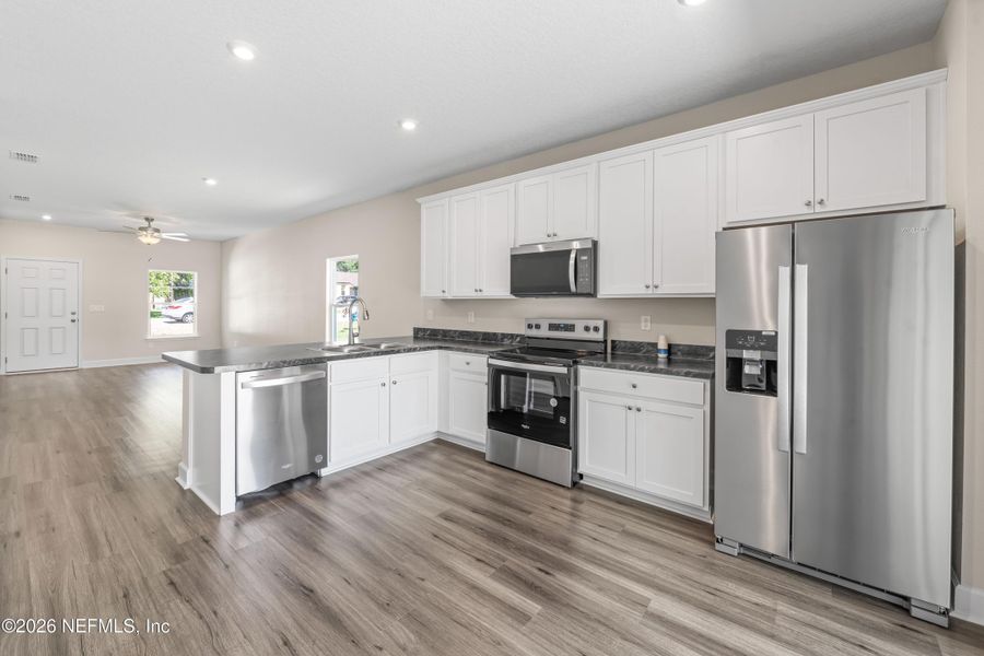 Furnished interior view inside a new home in , Jacksonville (Image 6).