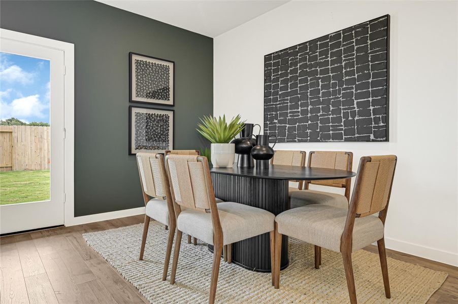 Furnished interior view inside a new home in , Katy (Image 18).