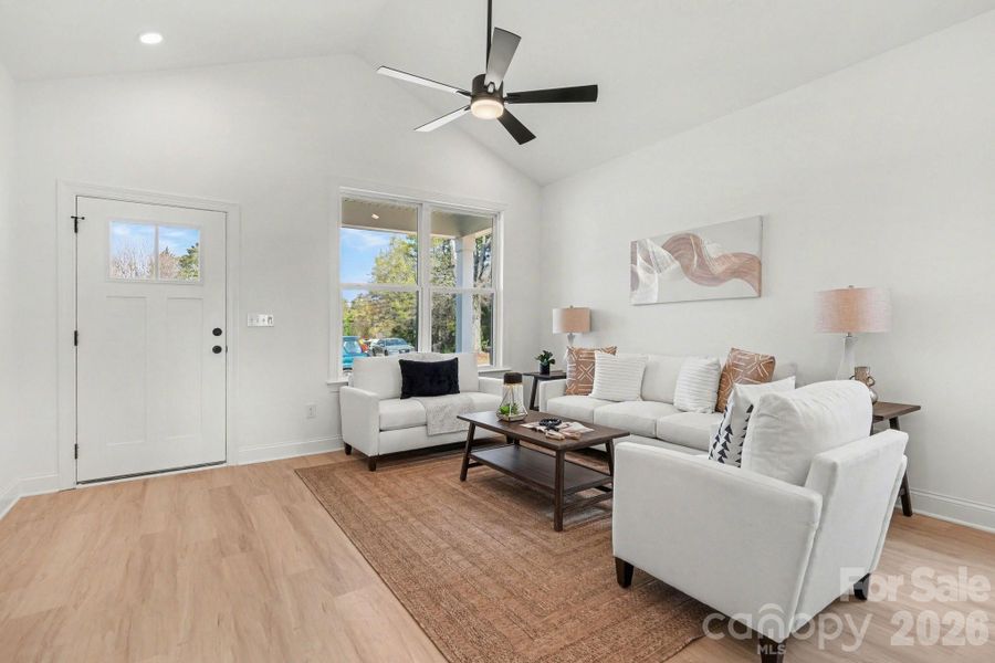Furnished interior view inside a new home in , Kannapolis (Image 8). Furnished interior view inside a new home in , Kannapolis (Image 8).